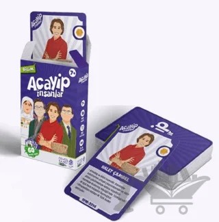 Acayip İnsanlar Kart Oyunu - Bilim – Kolektif – YETİ (Yeşilay Eğitim Tamamlayıcı İçerikler) kitap kapağı