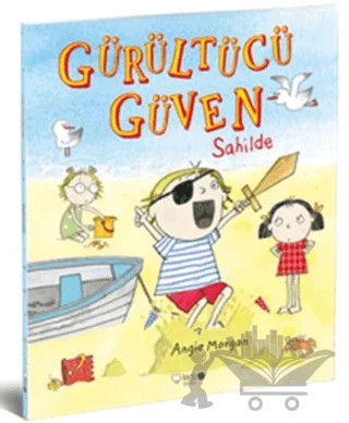 Gürültücü Güven Sahilde – Angie Morgan – Redhouse Kidz Yayınları kitap kapağı
