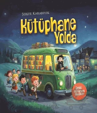 Kütüphane Yolda – Şerife Karabıyık – Raven Yayınevi kitap kapağı