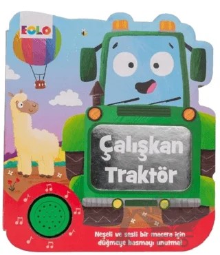 Çalışkan Traktör – Kolektif – Eolo Yayıncılık kitap kapağı