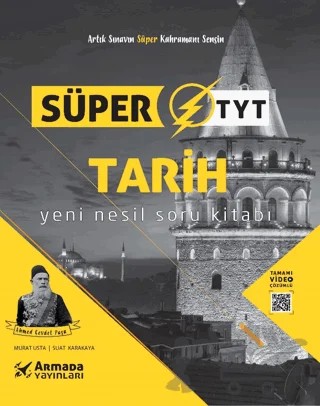 Süper TYT Tarih Soru Kitabı – Murat Usta, Suat Karakaya – Armada Yayınları kitap kapağı