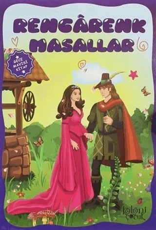 Rengarenk Masallar - Gece Mavisi Kitap – Ayşe Hüma Karaca – Koloni Çocuk kitap kapağı