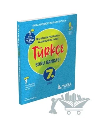 7. Sınıf Türkçe Soru Bankası – Kolektif – Muba Yayınları kitap kapağı