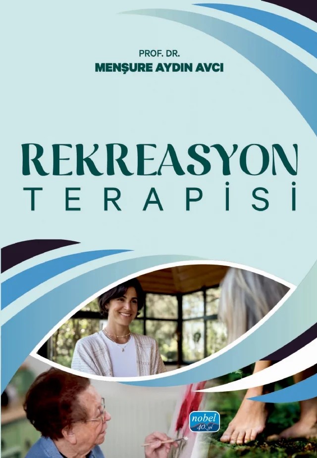 Rekreasyon Terapisi – Menşure Aydın Avcı – Nobel Akademik Yayıncılık kitap kapağı