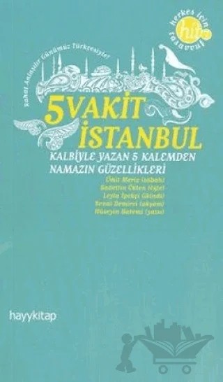 5 Vakit İstanbul – Kolektif – Hayykitap kitap kapağı
