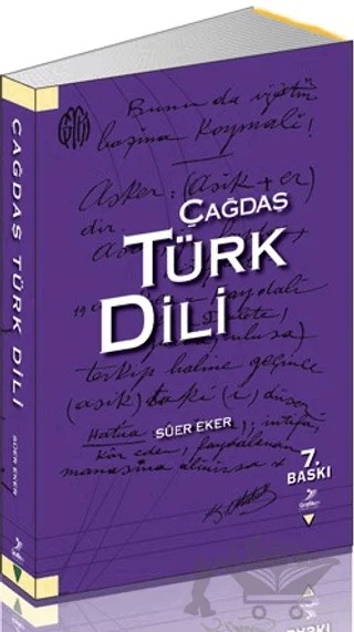 Çağdaş Türk Dili – Süer Eker – Grafiker Yayınları kitap kapağı