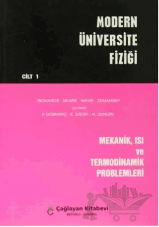 Modern Üniversite Fiziği – Kolektif – Çağlayan Kitabevi kitap kapağı
