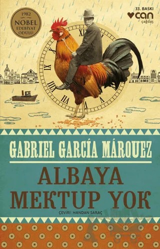 Albaya Mektup Yok – Gabriel Garcia Marquez – Can Yayınları kitap kapağı