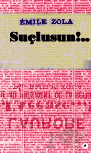 Suçlusun!.. – Emile Zola – Kafe Kültür Yayıncılık kitap kapağı