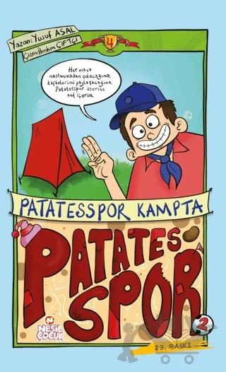 Patatesspor 4 - Patatesspor Kampta – Yusuf Asal – Nesil Çocuk Yayınları kitap kapağı
