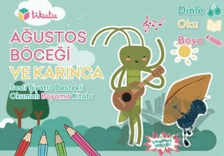 Ağustos Böceği ve Karınca – Kemal Kocatürk – Tikutu Yayınları kitap kapağı