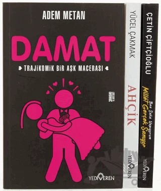 Bir Damla Sevda Seti (3 Kitap Takım) – Adem Metan, Çetin Çiftçioğlu, Yücel Çakmak – Yediveren Yayınları kitap kapağı