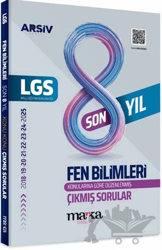 LGS Fen Bilimleri Konu Konu Çıkmış Sorular Son 8 Yıl – Kolektif – Marka Yayınları kitap kapağı