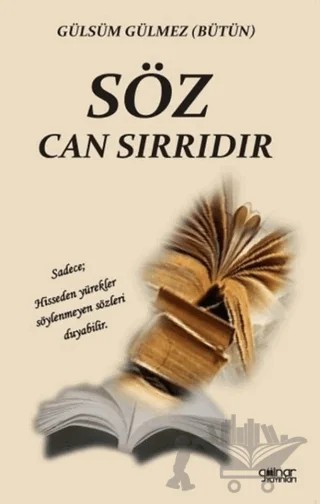Söz Can Sırrıdır – Gülsüm Gülmez – Gülnar Yayınları kitap kapağı