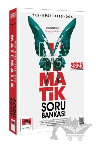 2025 YKS KPSS ALES DGS Kelebek Serisi Matematik Soru Bankası – Kolektif – Yargı Yayınevi kitap kapağı