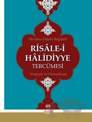Risale-i Halidiyye Tercümesi – Mevlana Halid-i Bağdadi – Muallim Neşriyat kitap kapağı