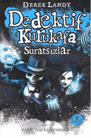 Dedektif Kurukafa - Suratsızlar – Derek Landy – Artemis Yayınları kitap kapağı