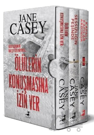 Jane Casey Maeve Kerrigan Serisi 3 - Kutulu Set – Jane Casey – Olimpos Yayınları kitap kapağı