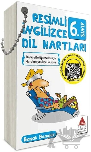 6. Sınıf Resimli İngilizce Dil Kartları – Başak Bengier – Delta Kültür Yayınevi kitap kapağı