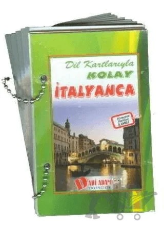 İtalyanca Dil Kartı – Kolektif – Dahi Adam Yayıncılık kitap kapağı
