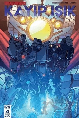 Transformers - Kayıp Işık (Bölüm 4 Kapak B) – James Roberts – Presstij Kitap kitap kapağı