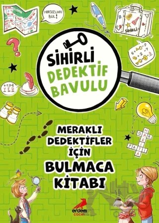 Sihirli Dedektif Bavulu 8 - Meraklı Dedektifler İçin Bulmaca Kitabı – Cally Stronk – Erdem Çocuk kitap kapağı