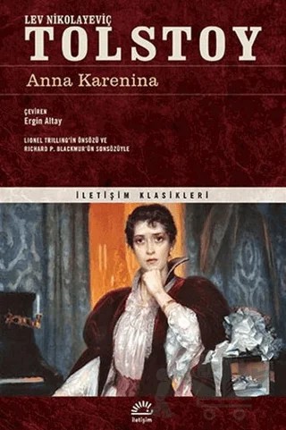 Anna Karenina – Lev Nikolayeviç Tolstoy – İletişim Yayınevi kitap kapağı