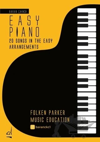 Easy Piano – Baran Çakıcı – Boğaziçi Yayınları kitap kapağı