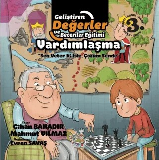 Yardımlaşma - Sen Yeter Ki İste, Çözüm Sende – Cihan Bahadır, Mahmut Yılmaz – Parmak Çocuk Yayınları kitap kapağı