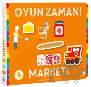 Oyun Zamanı - Market – Kolektif – İndigo Çocuk kitap kapağı