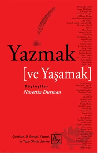 Yazmak ve Yaşamak – Nurettin Duman – Az Kitap kitap kapağı