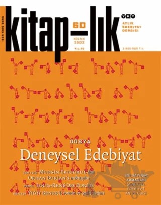 Kitap-lık Sayı: 60 Aylık Edebiyat Dergisi – Yapı Kredi Yayınları kitap kapağı