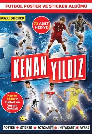Kenan Yıldız Poster ve Sticker Albümü 005 – Ersin Barboros – Maxi Yayıncılık kitap kapağı
