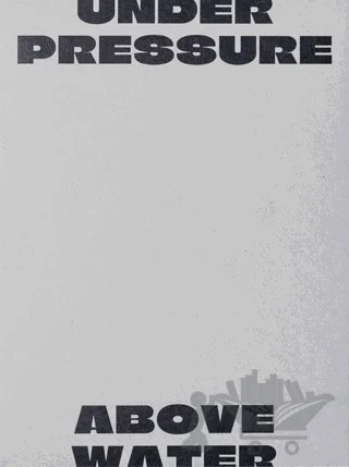 Under Pressure Above Water – Kolektif – ARTER kitap kapağı