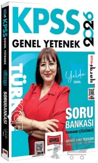 2026 KPSS Genel Yetenek Tamamı Çözümlü Türkçe Soru Bankası – Yelda Ünal – Yargı Yayınevi kitap kapağı