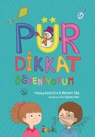 Pür Dikkat Öğreniyorum (3-4 Yaş) – Ayşe Erce, Meryem Tale – Bıcırık Yayınları kitap kapağı