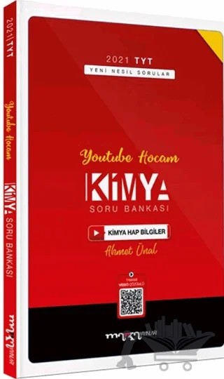 2021 TYT Youtube Hocam Kimya Soru Bankası – Ahmet Ünal – Marka Yayınları kitap kapağı