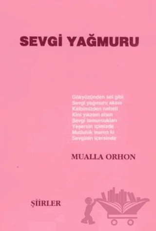 Sevgi Yağmuru – Mualla Orhon – Toker Yayınları kitap kapağı