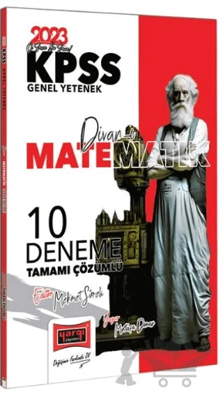 Yargı Yayınları 2023 KPSS Divan-ı Matematik Tamamı Çözümlü 10 Deneme – Mustafa Duman – Yargı Yayınevi kitap kapağı
