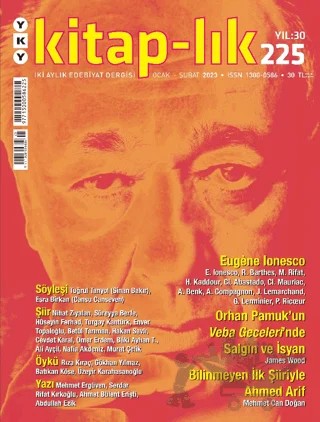 Kitap-lık 225 / Ocak – Şubat 2023 – Yapı Kredi Yayınları kitap kapağı