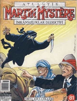 Yeni Martin Mystere Sayı: 81 Orta Asya Çölleri – Lal Kitap kitap kapağı