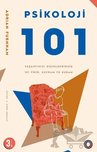 Psikoloji 101 – Adrian Furnham – Orenda kitap kapağı