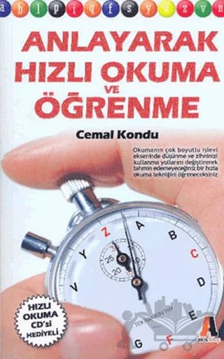 Anlayarak Hızlı Okuma ve Öğrenme – Cemal Kondu – Akis Kitap kitap kapağı