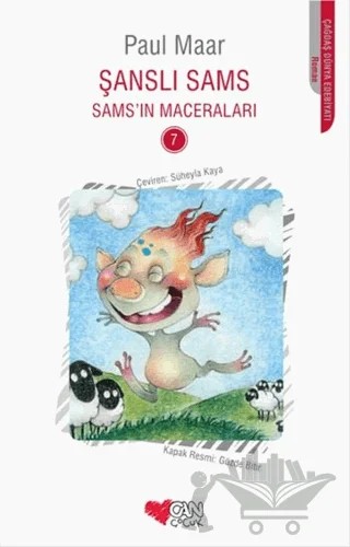Şanslı Sams – Paul Maar – Can Çocuk Yayınları kitap kapağı