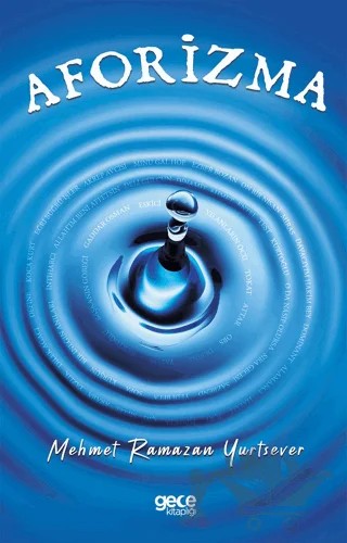Aforizma – Mehmet Ramazan Yurtsever – Gece Kitaplığı kitap kapağı