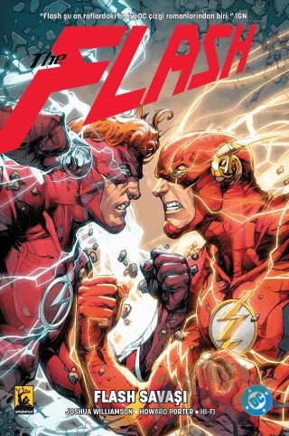 Flash Cilt 8 - Flash Savaşı – Joshua Williamson – Arka Bahçe Yayıncılık kitap kapağı