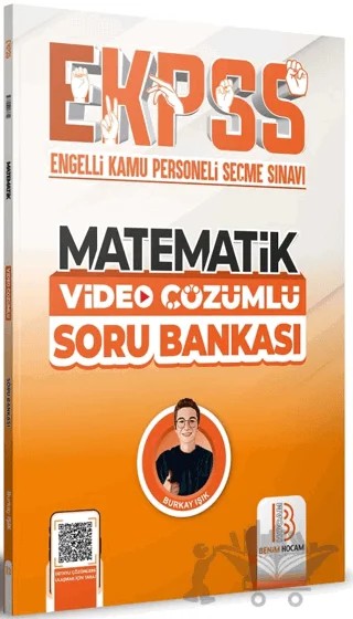 EKPSS Matematik Tamamı Çözümlü Soru Bankası – Burkay Işık – Benim Hocam Yayınları kitap kapağı