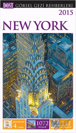 New York Görsel Gezi Rehberleri – Donna Dailey – Dost Kitabevi Yayınları kitap kapağı