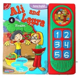 Ali and Laura 4 - Fruits (Sesli Kitap) – Kolektif – Smarteach kitap kapağı
