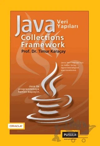 Java Collections Framework – Timur Karaçay – Pusula Yayıncılık kitap kapağı